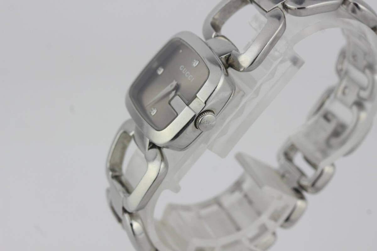 GUCCI グッチ Gコレクション 3Pダイヤ 125.5 レディース腕時計の画像2