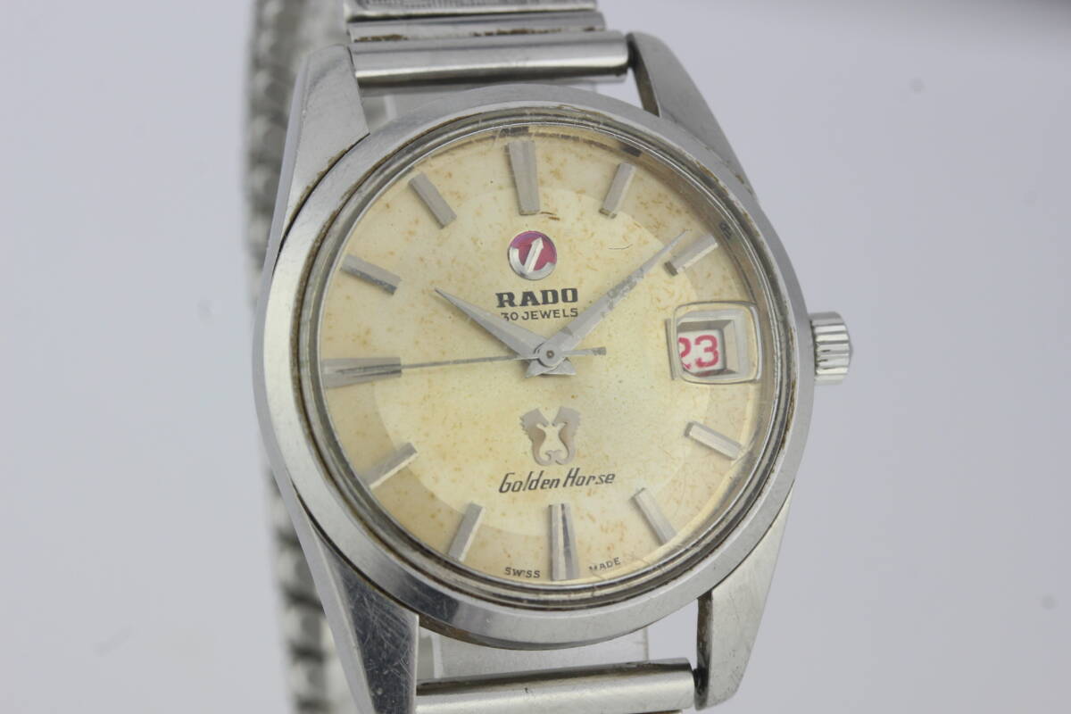 RADO ラドー Golden Horse 30石 自動巻 メンズ腕時計_画像1