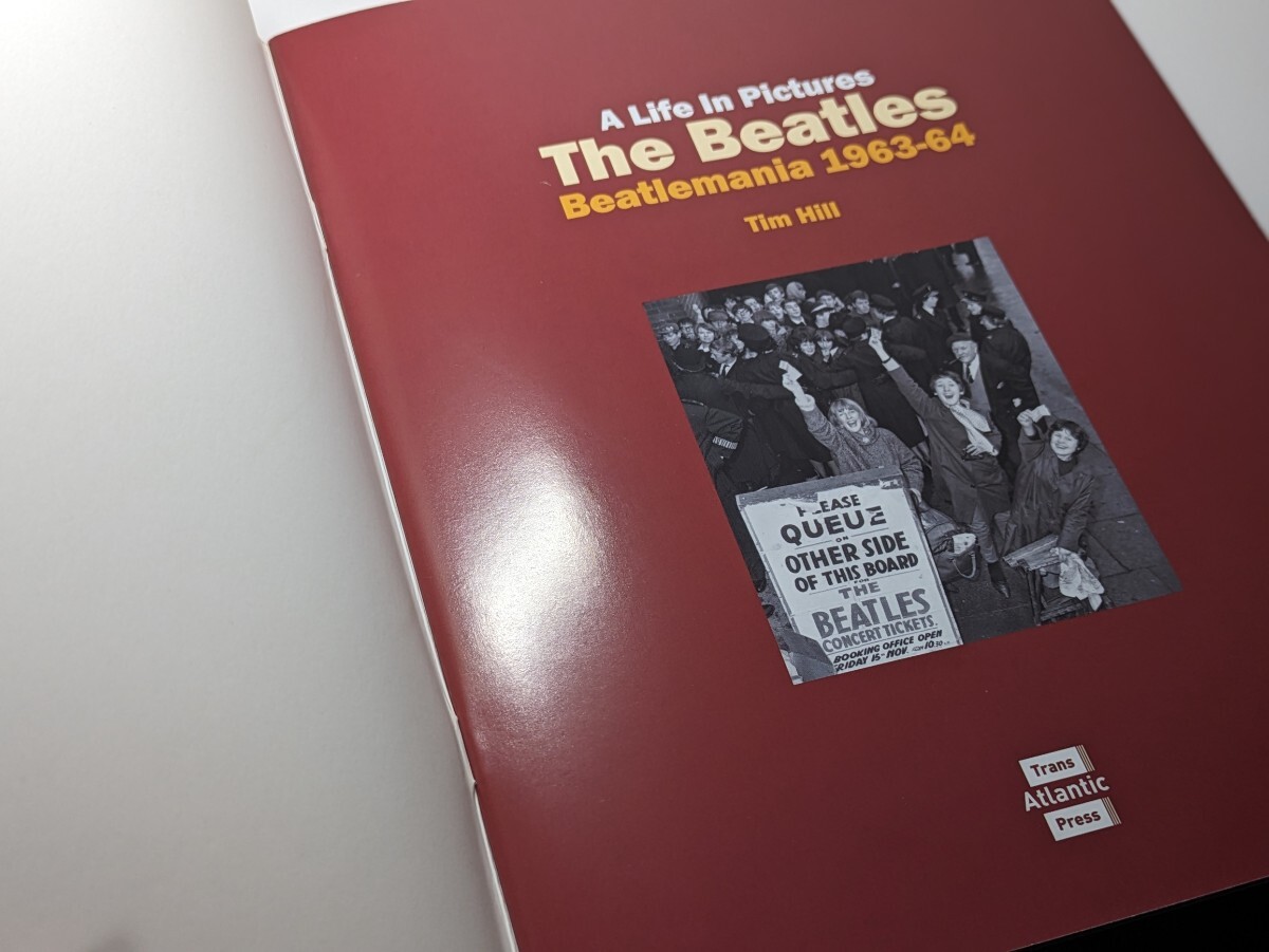 THE BEATLES　BEATLEMANIA 1963-1964　Trans Atlantic Press Book　英字 英文 ビートルマニア ビートルズ ポール ジョン ジョージ リンゴ