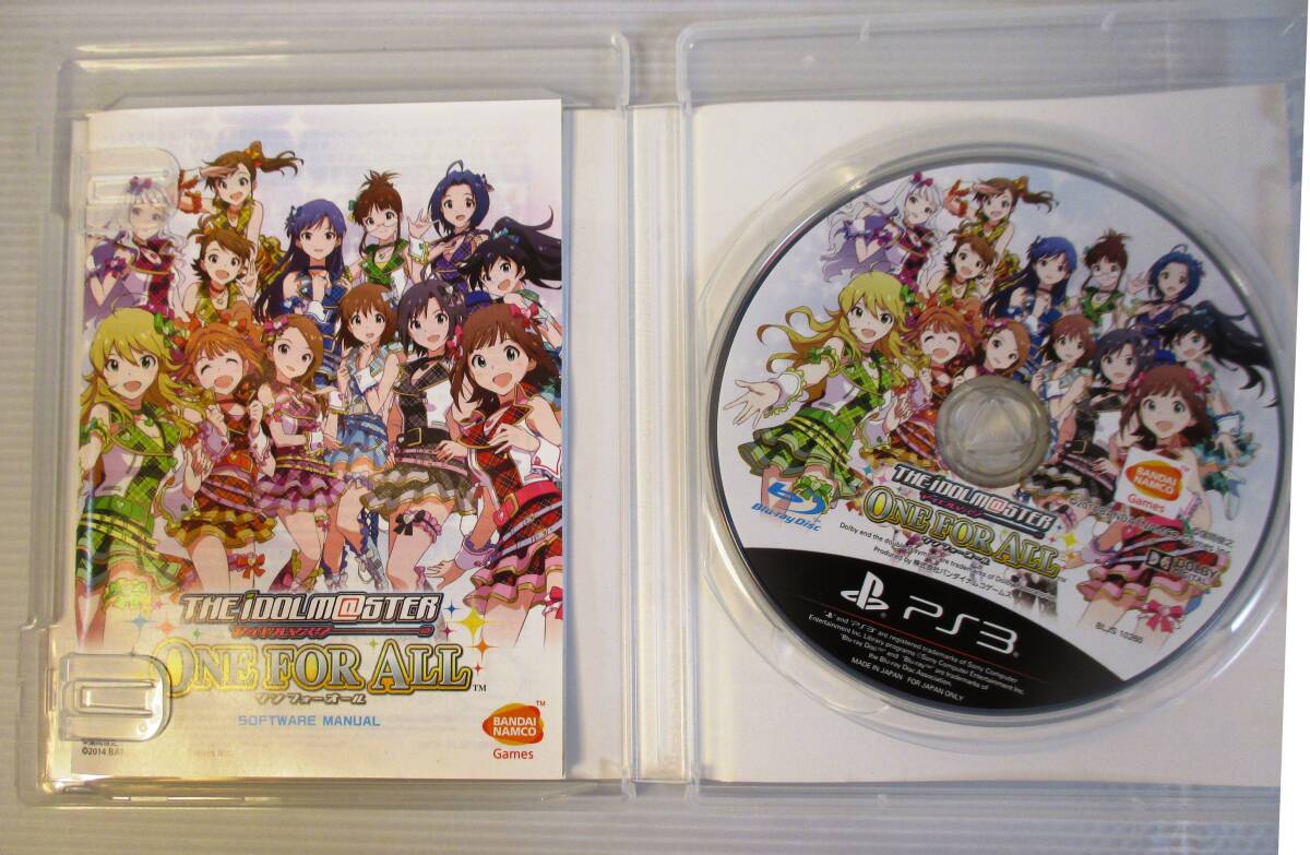 タ）PS3ソフト アイドルマスター ワンフォーオール バンダイ 中古_画像4