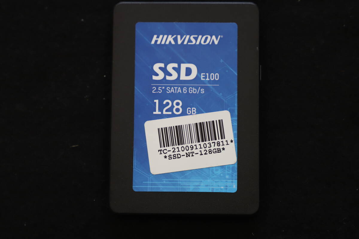 SSD 128GB hikvision 3Hr 2.5 中古動作品の画像1