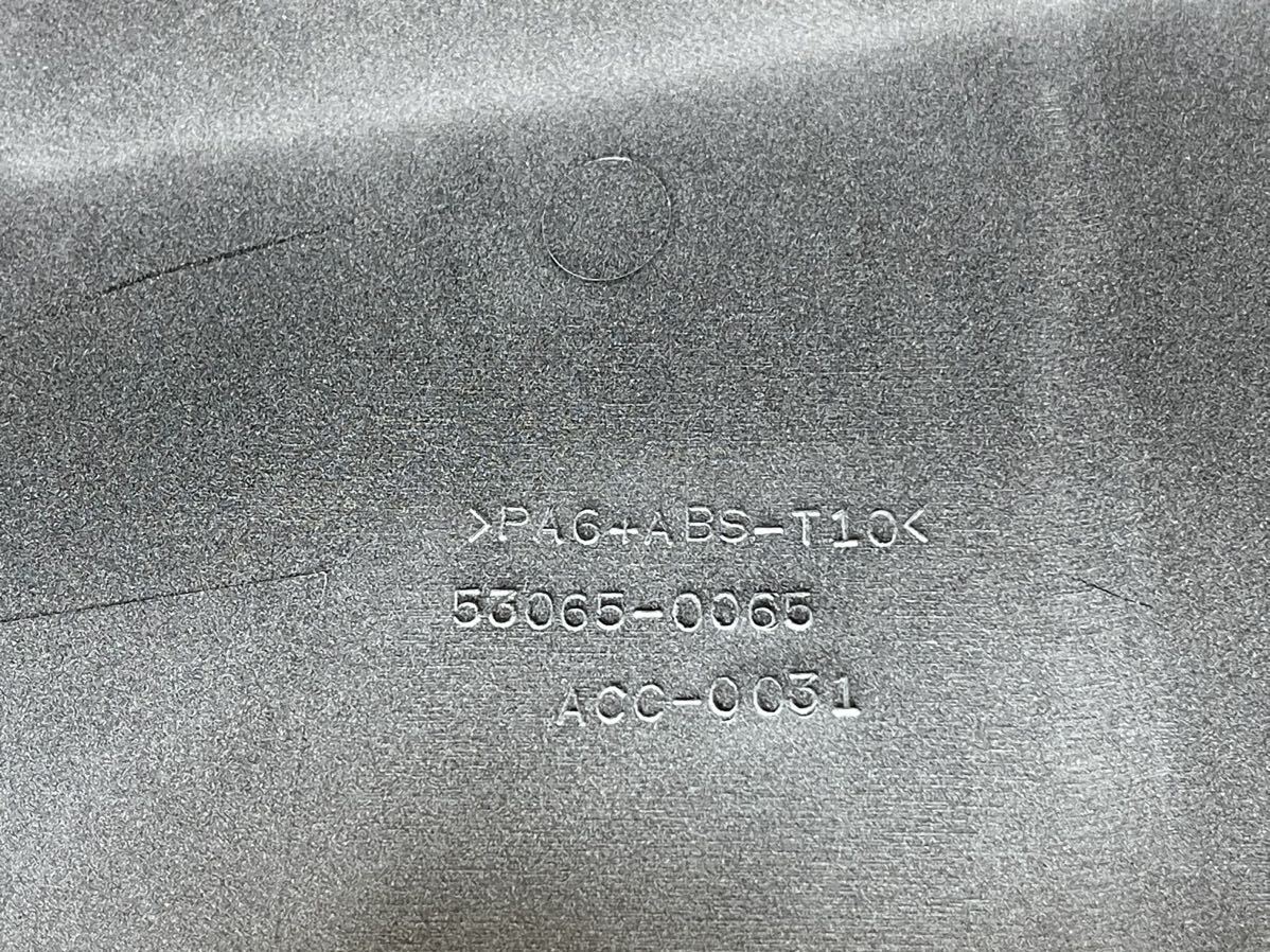 zx14r用純正シングルシートカバー センターカウルセット 送料無料の画像4