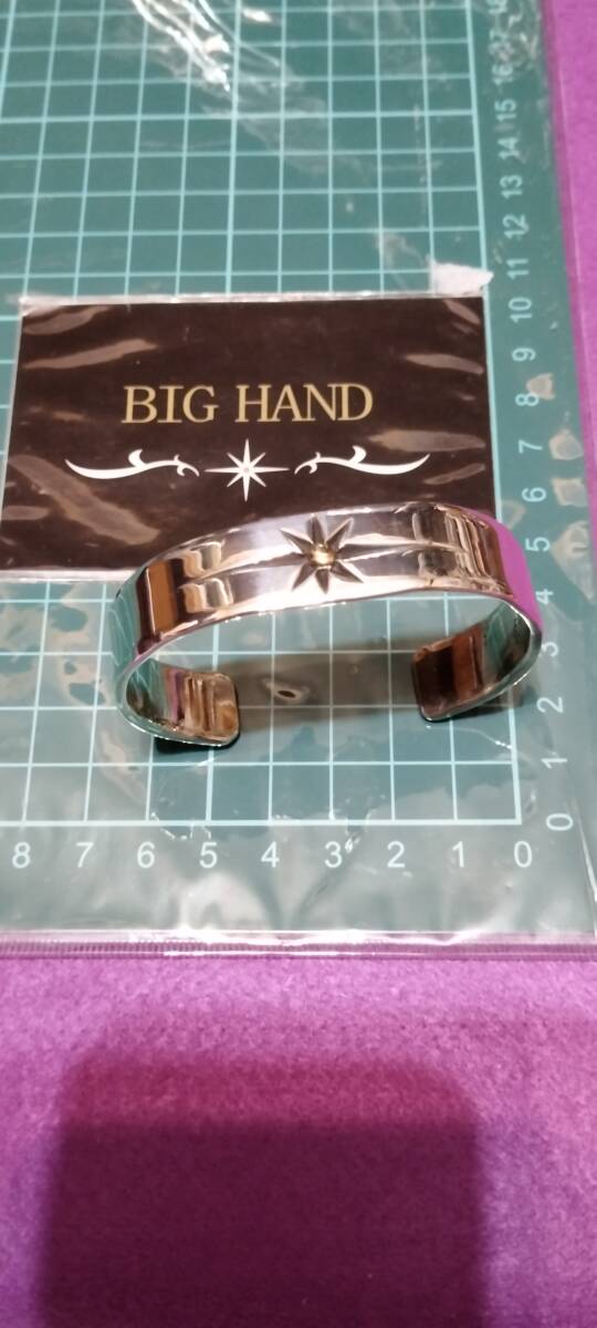 ☆No.1　BIGHAND　ジュエリー　サンバングル。silver925 ビッグハンド　BIG　HAND☆_画像2