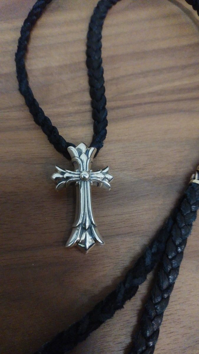 極美品 】 CHROME HEARTS CHダブルクロス (クロムハーツ 極美品 】 CHROME HEARTS CHダブルクロス (クロムハーツ