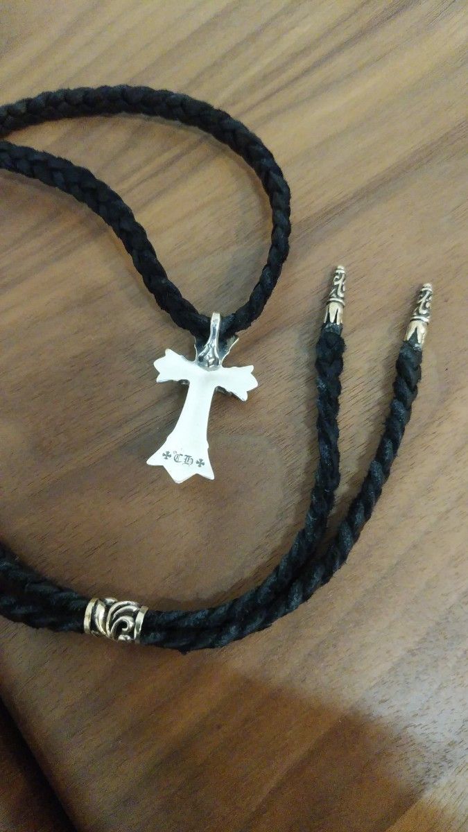 極美品 】 CHROME HEARTS CHダブルクロス (クロムハーツ 極美品 】 CHROME HEARTS CHダブルクロス (クロムハーツ