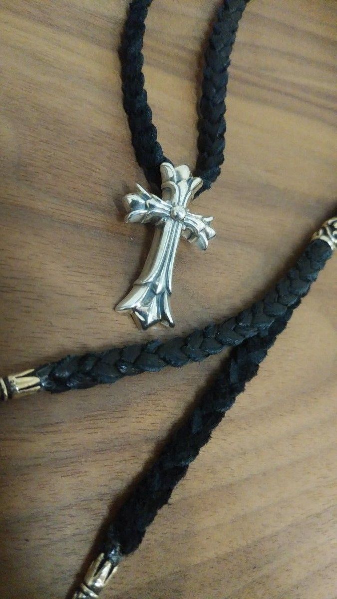 極美品 】 CHROME HEARTS CHダブルクロス (クロムハーツ 極美品 】 CHROME HEARTS CHダブルクロス (クロムハーツ