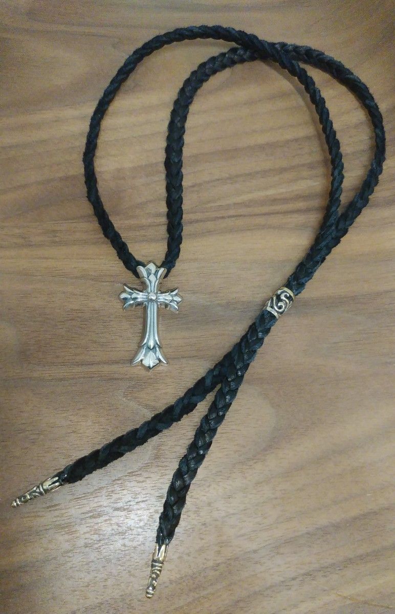 極美品 】 CHROME HEARTS CHダブルクロス (クロムハーツ 極美品 】 CHROME HEARTS CHダブルクロス (クロムハーツ