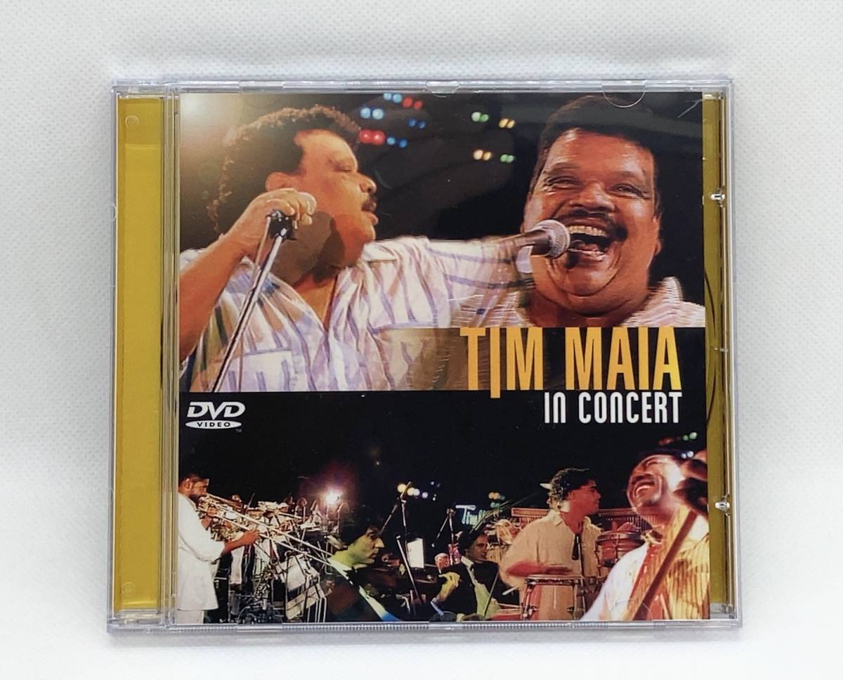 【 美品！ レア DVD 】◎ TIM MAIA チン・マイア / IN CONCERT （1973） ◎ ブラジリアン・ソウル ◎ ブラジル盤 BOX CD より単品_画像1