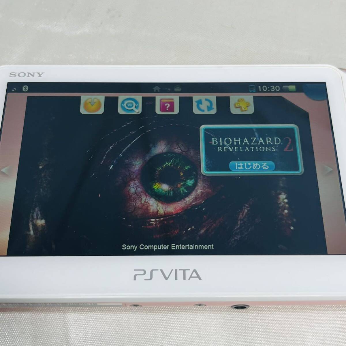 ★1円〜美品 動作確認済 SONY PS Vita PCH-2000ZA19 ライトピンク ホワイトWi-Fiモデル 本体 light pink white FW3.74