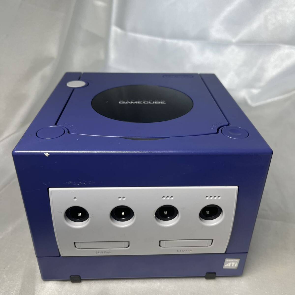 ★1円～ 動作確認済 任天堂 ゲームキューブ 本体 バイオレット Nintendo GAMECUBE GC _画像2