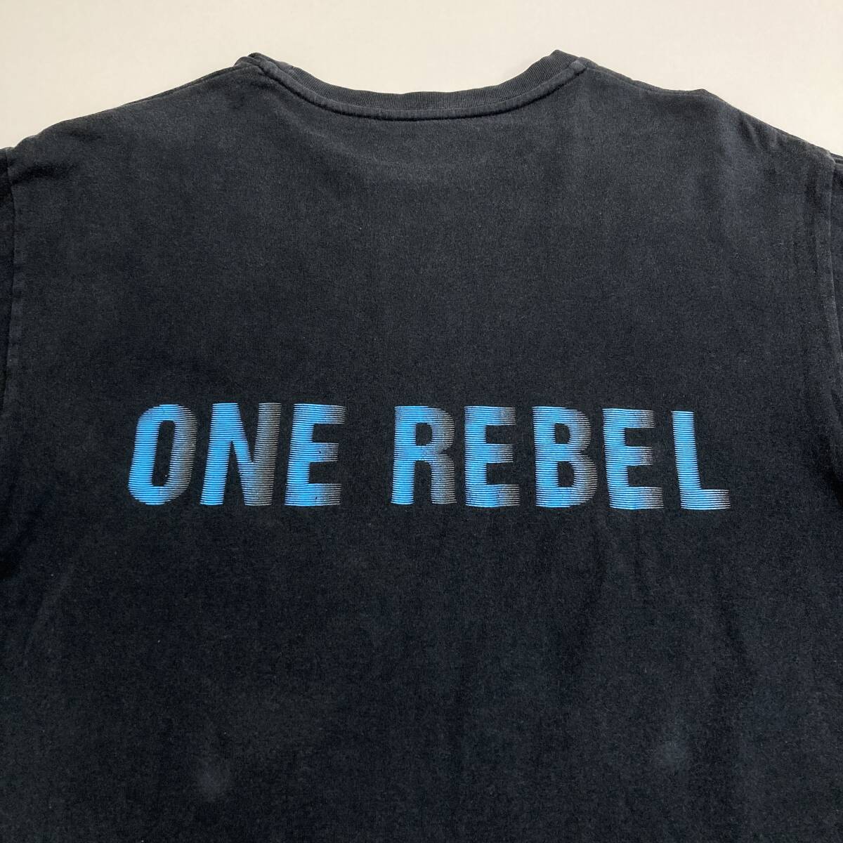 2000SS gfy期 SK務PT UNDERCOVER Uロゴ Ｔシャツ ONE REBEL ブラック 黒 Lサイズ アンダーカバー 半袖 カットソー VINTAGE archive 3110311_画像6