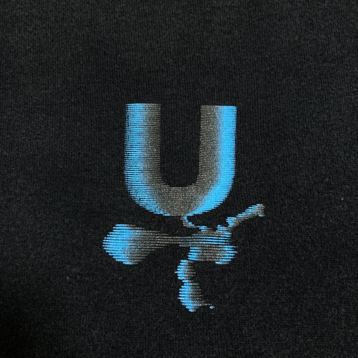 2000SS gfy期 SK務PT UNDERCOVER Uロゴ Ｔシャツ ONE REBEL ブラック 黒 Lサイズ アンダーカバー 半袖 カットソー VINTAGE archive 3110311_画像7