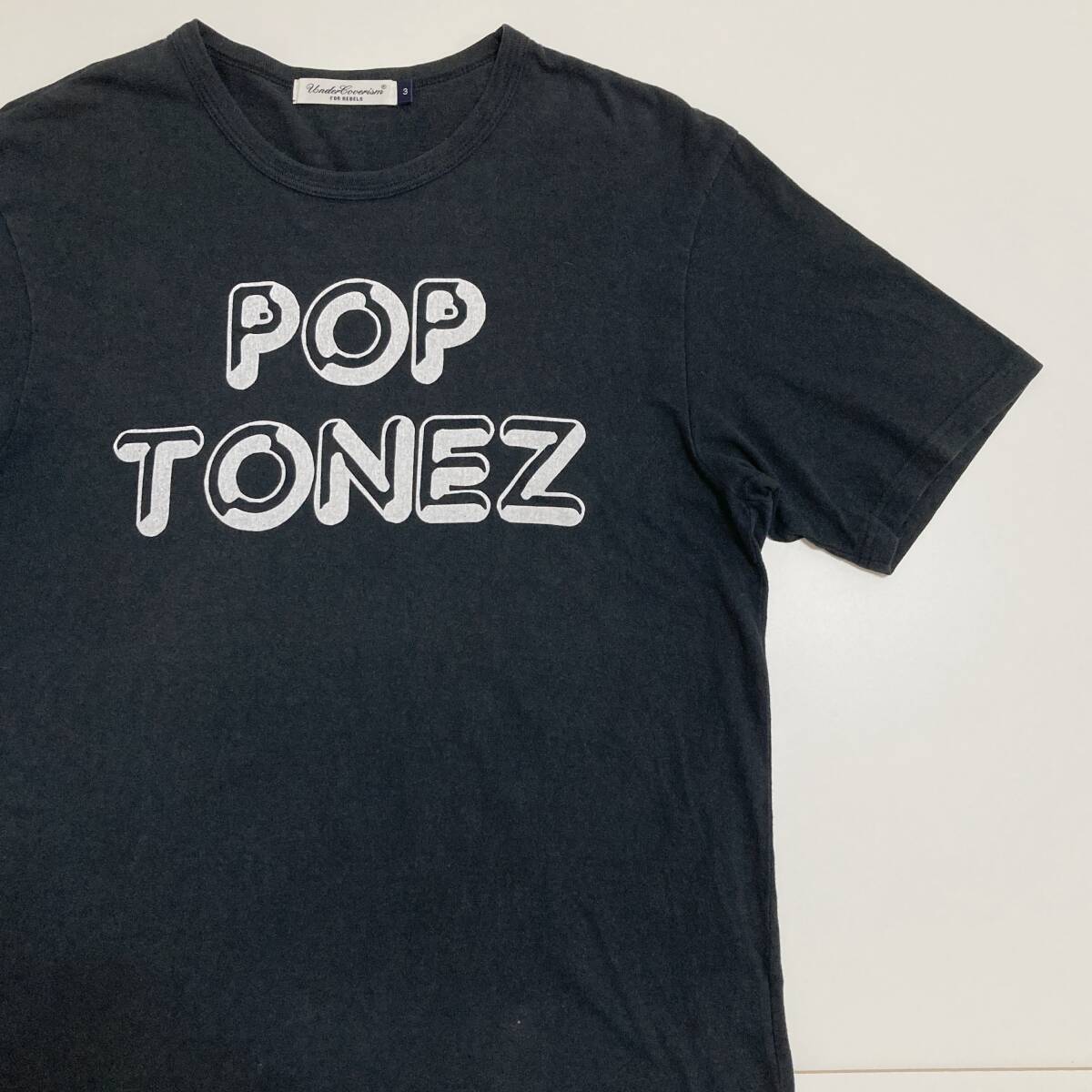 UNDERCOVER POP TONEZ ロゴ Tシャツ ブラック 黒 アンダーカバー 半袖 カットソー Tee archive 4020189