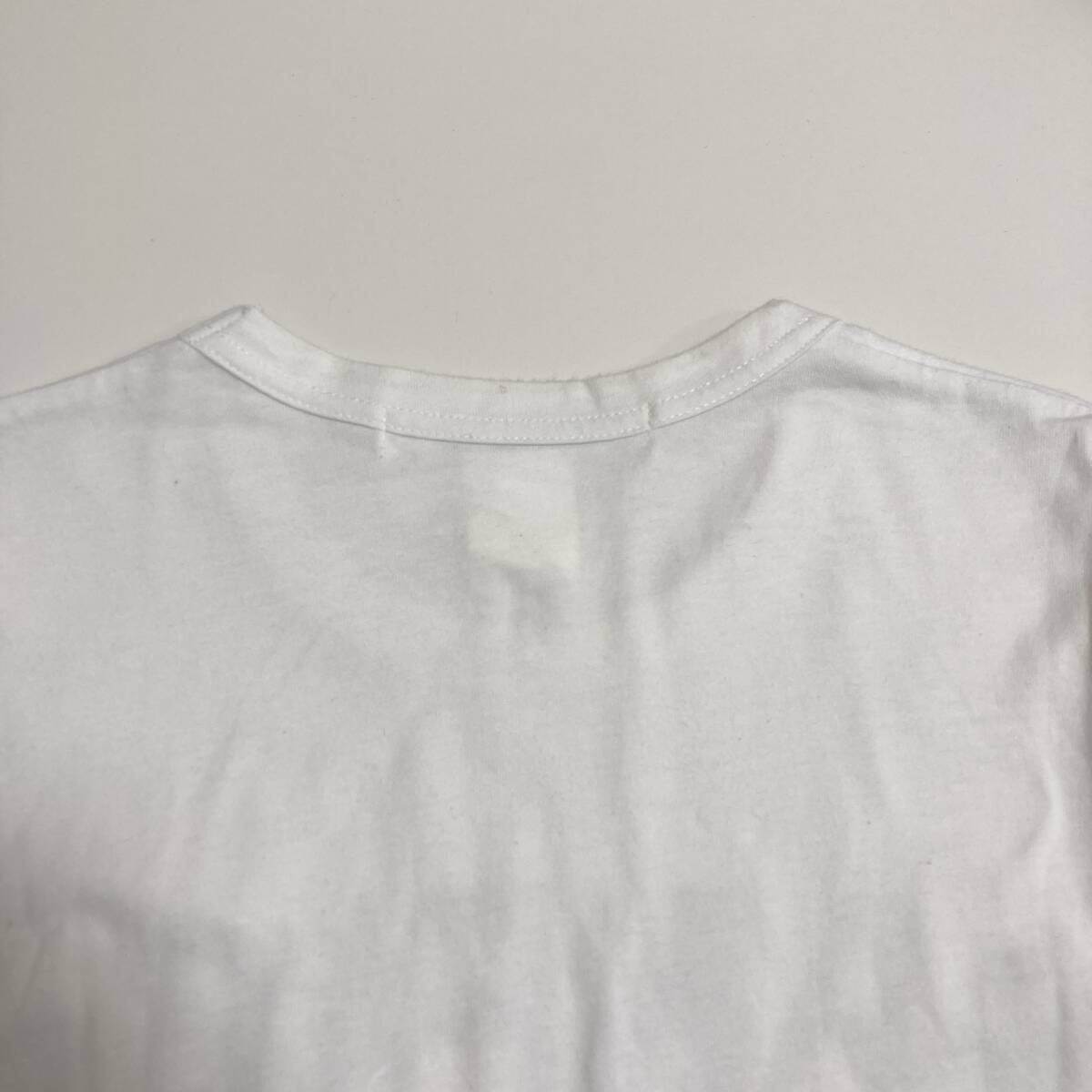  com com COMME des GARCONS Gold золотой Logo сообщение белый SS размер Comme des Garcons трикотаж с коротким рукавом Tee archive 1451