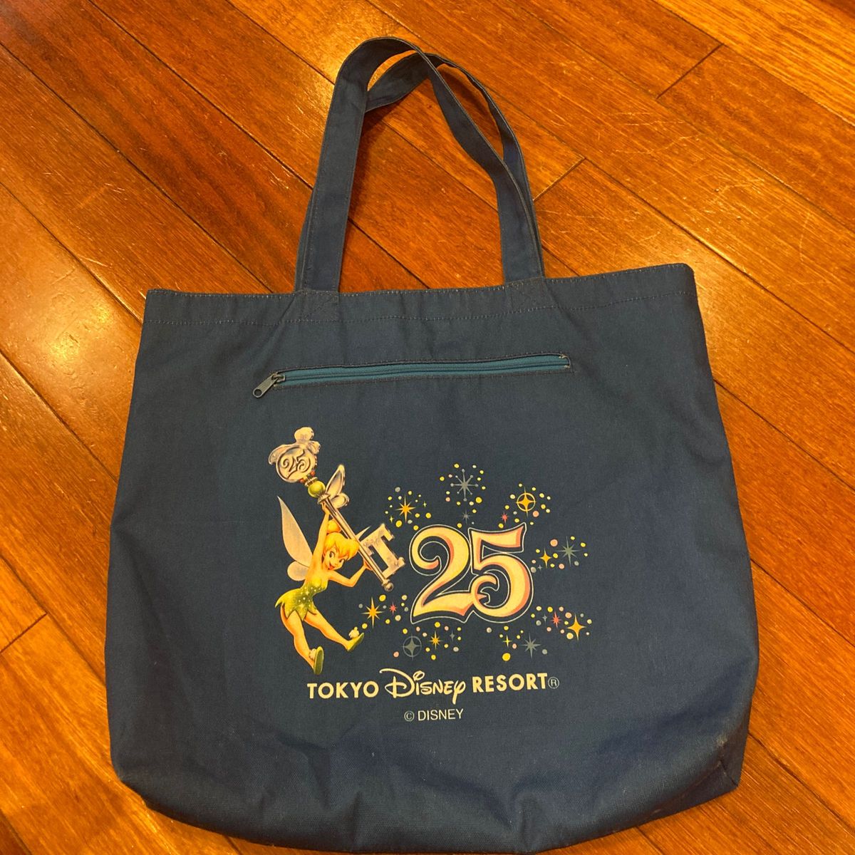 東京ディズニーランド 25周年記念グッズ トートバッグ - その他 東京ディズニーランド 25周年記念グッズ トートバッグ - その他