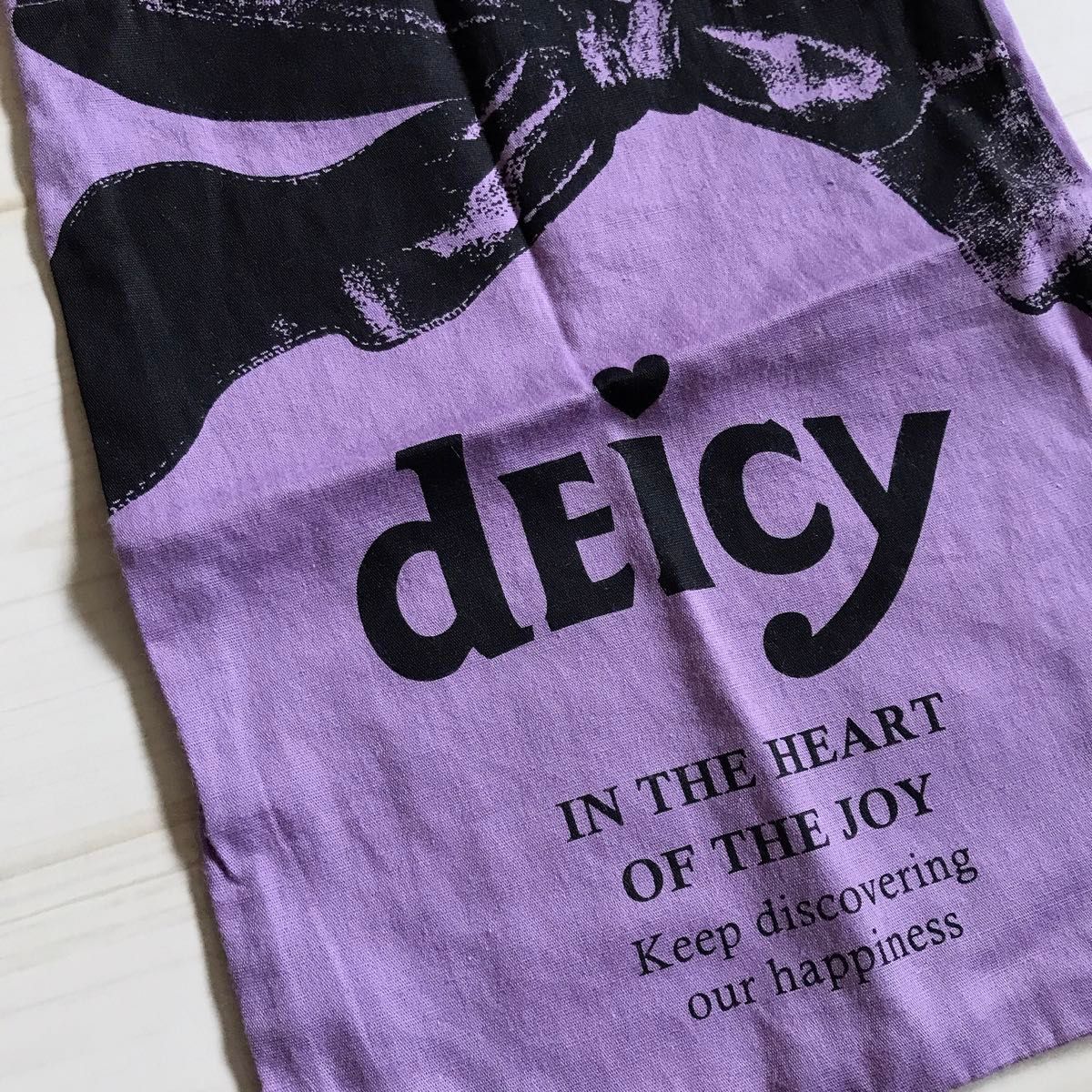 deicy　デイシー　ショップ袋　shop袋　ショッパー　バック　袋　パープル　レディース　ファッション