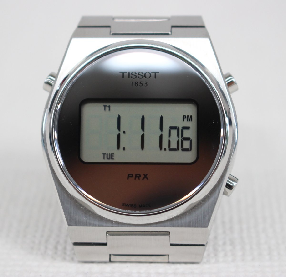 □現状品□ TISSOT T137.263.11.030.00 PRX DIGITAL 35 ティソ クォーツ メンズ腕時計 （2745875）_画像1