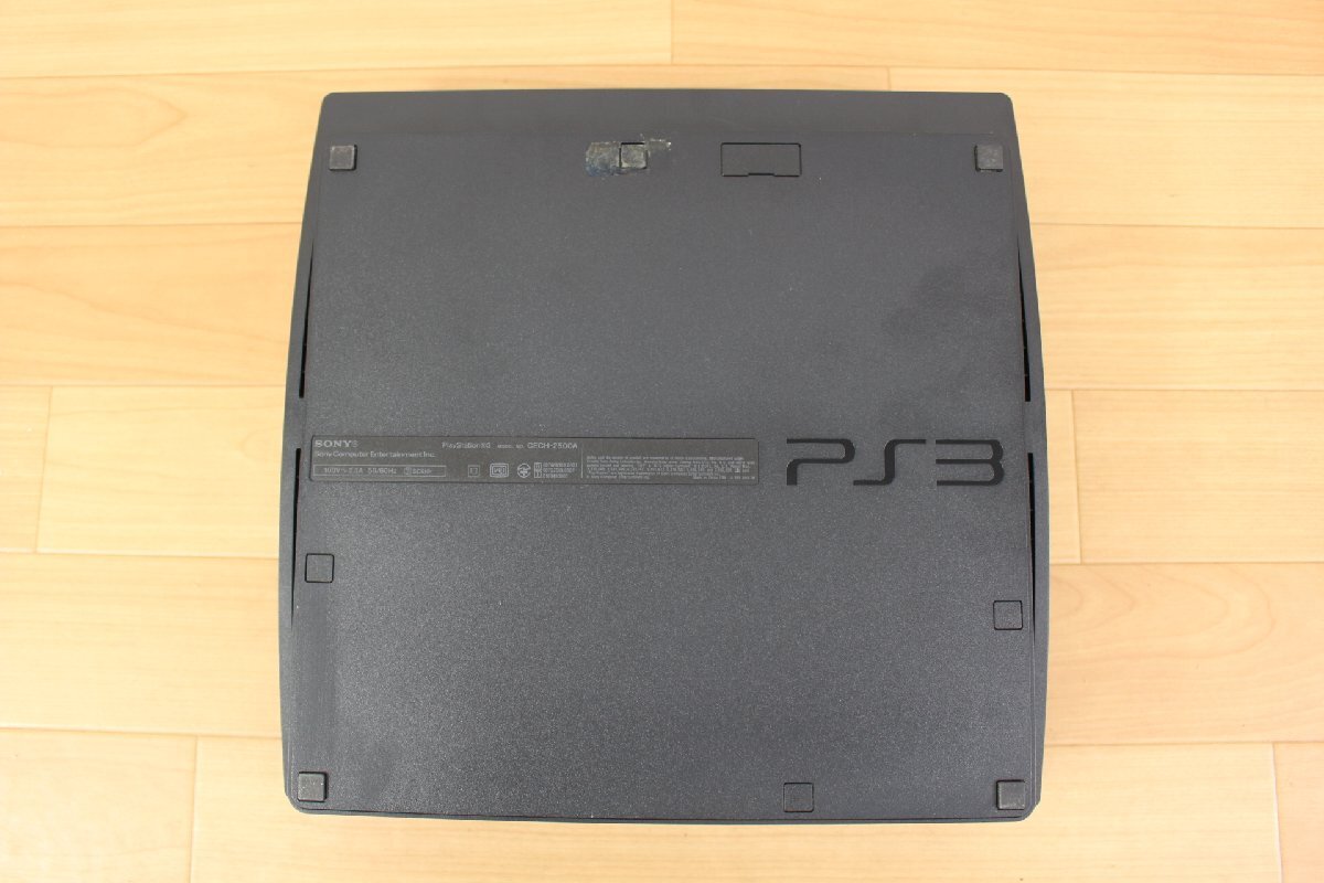 △現状品△ CECH-2500A 160GB PS3 SONY 本体のみ　簡易チェック 動作○ 初期化済 傷み プレイステーション3 (2745899)_画像5