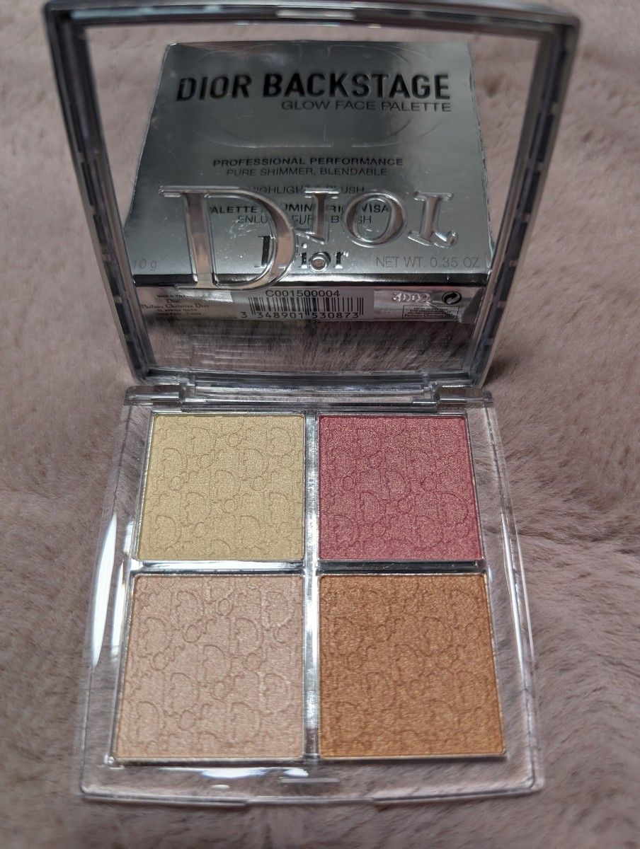 【未使用】DIOR バックステージ フェイス グロウ パレット（004 ローズゴールド）ディオール チーク フェイスパウダー