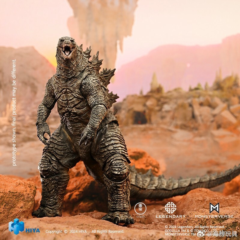 HIYA Godzilla x Kong : The New Empire ゴジラ Rre-evolved Ver. 18cm EBG0430_画像2