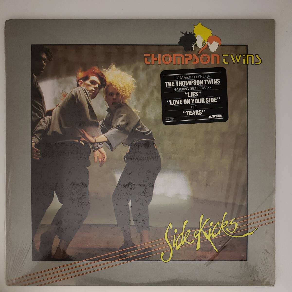 良盤屋◆LP◆【米アリスタ 輸入盤】トンプソン・ツインズ☆Thompson Twins/Side Kicks/1983【シュリンクステッカー】◆Synth-pop◆P-4807_US輸入盤