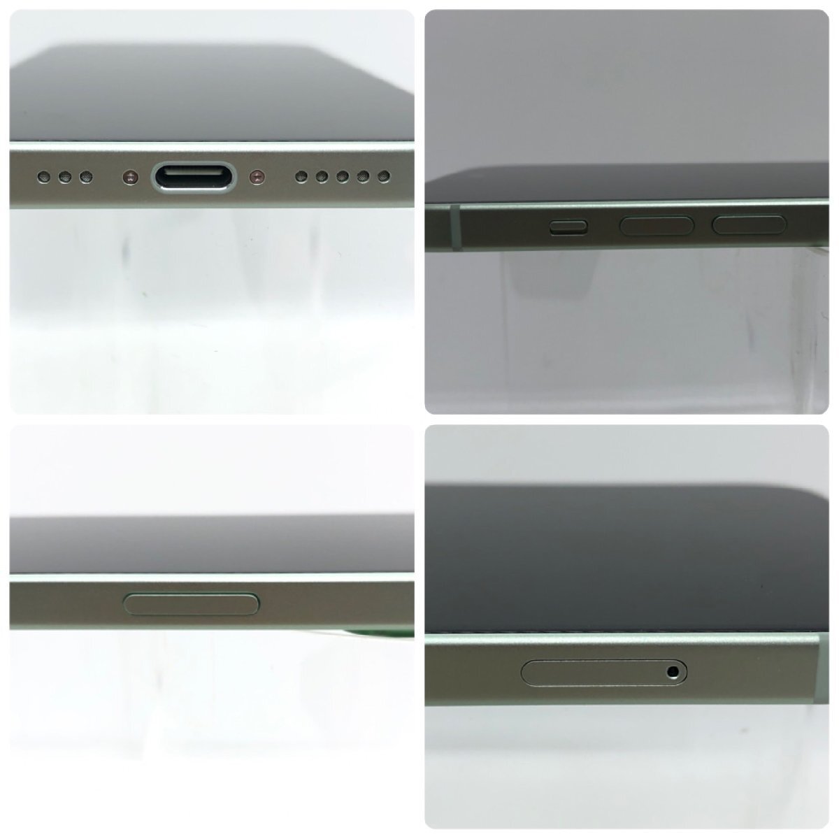 新品 開封済 Apple アップル iPhone15 MTMM3J/A A3089 128GB Ver.17.1 Green アイフォン 携帯 SIMフリー 動作確認済 初期化済み 箱付の画像7