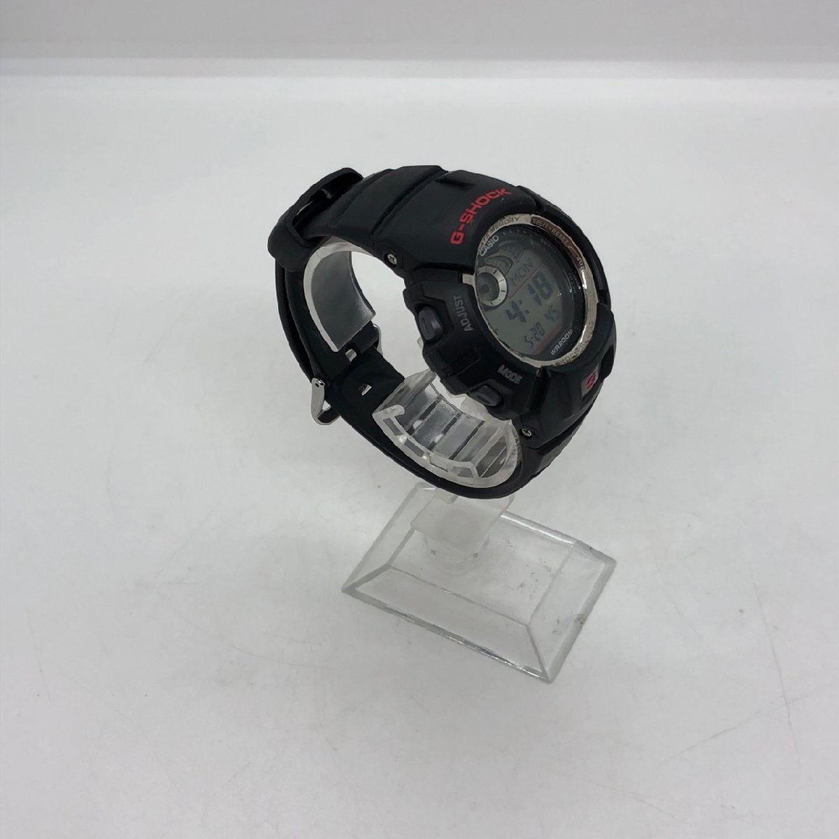 USED CASIO カシオ G-SHOCK g-shock Gショック ジーショック SHOCK RESIST 2548 G-2900 ブラック 腕時計 時計 文字盤 動作品 稼働品_画像3