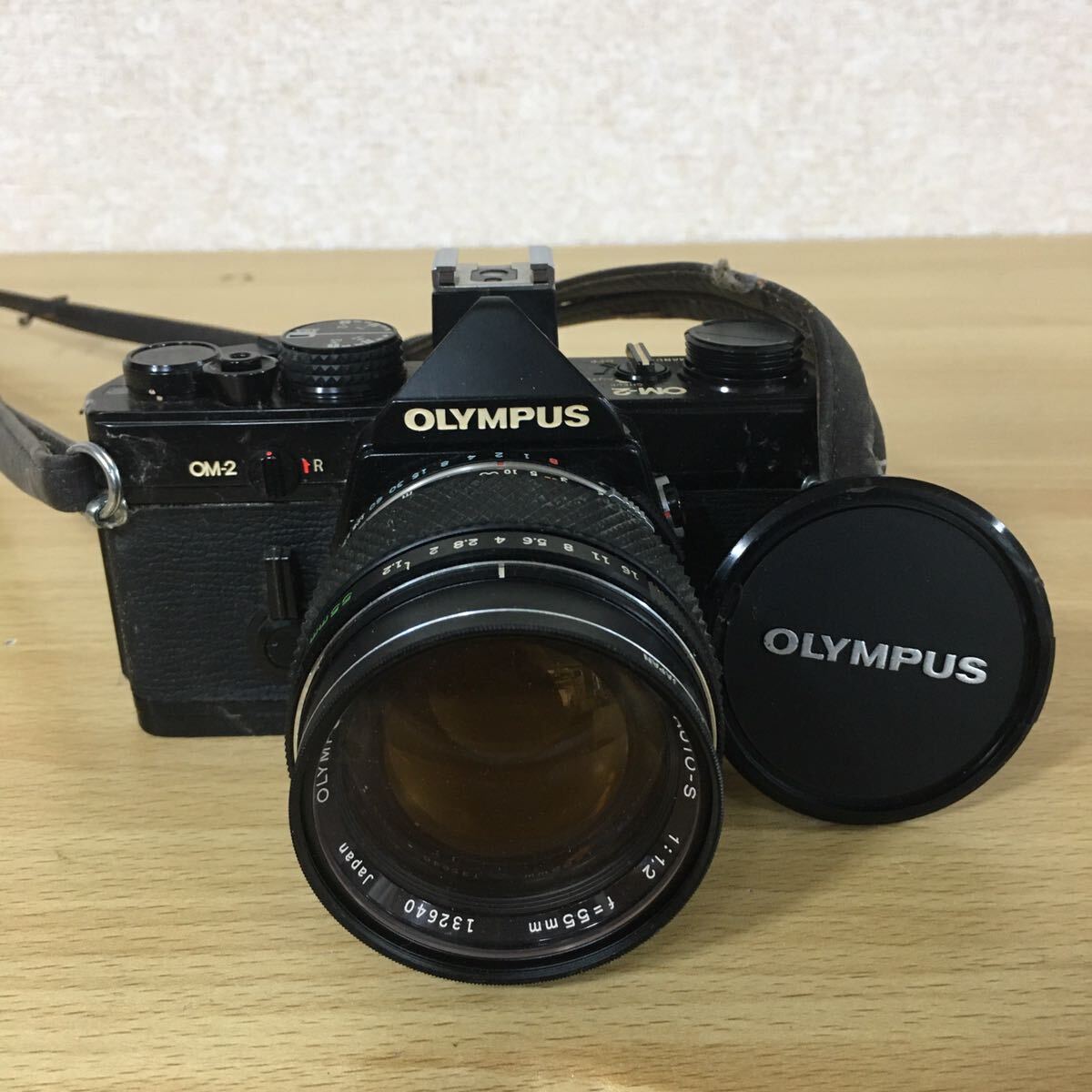 OLYMPUS オリンパス OM-2 レンズ OLYMPUS OM-SYSTEM G.ZUIKO AUTO-S 1:1.2 f=55mm フィルムカメラ 一眼レフカメラ 5 シ 46_画像1