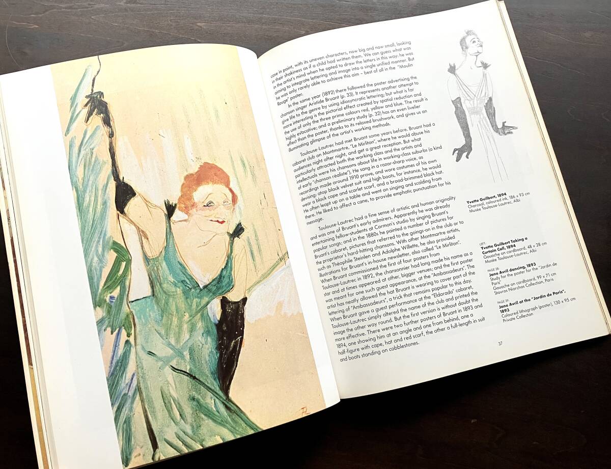 【洋書】『 Henri de Toulouse-Lautrec アンリ・ド・トゥールーズ＝ロートレック 』 Matthias Arnold　Taschen 1987 ●The Theatre of Life_画像8