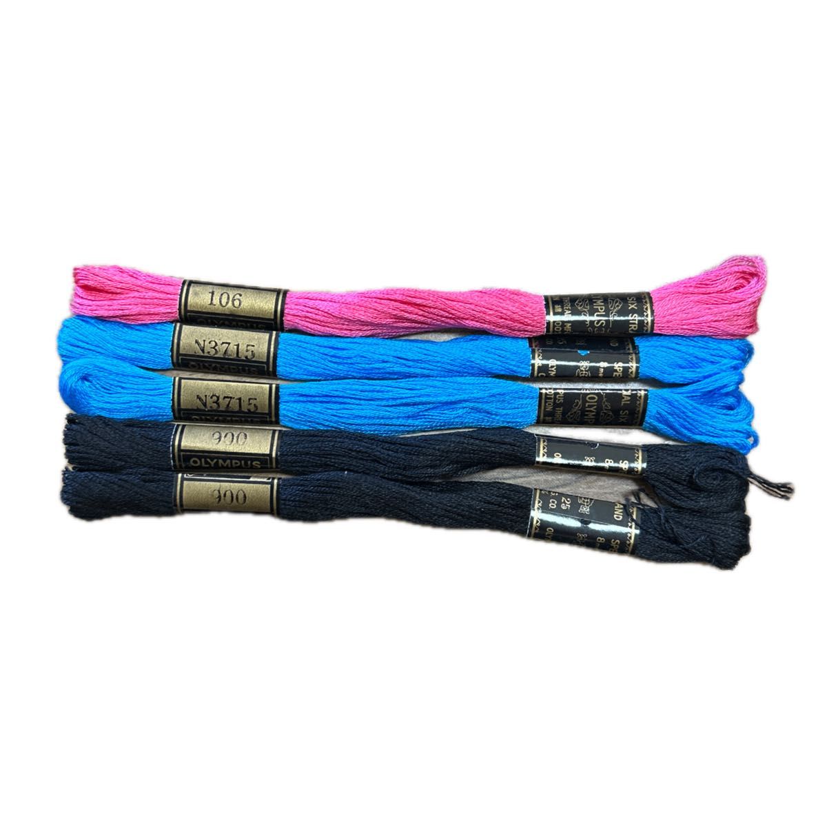 刺繍糸　オリムパス　5本