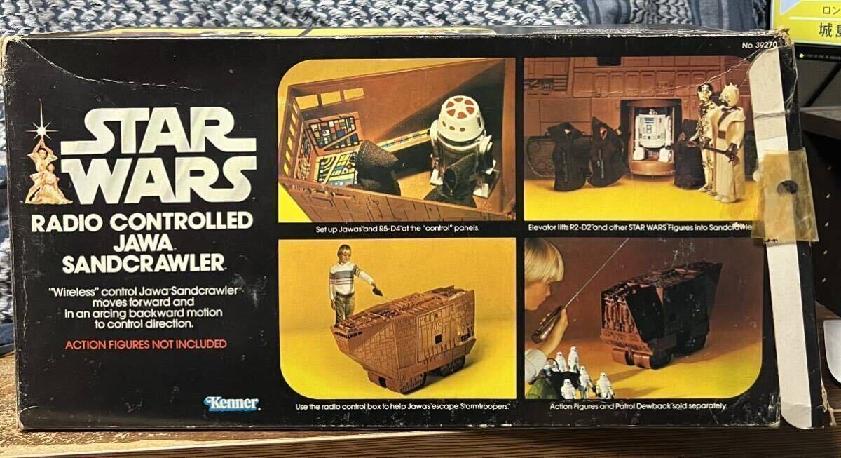 激安挑戦!! 箱!オールドケナーStarWarsジャワサンドクローラー ボバ・フェット