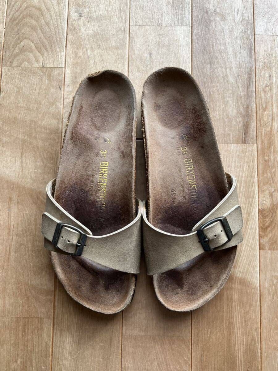 BIRKENSTOCK ビルケンシュトックMadrid マドリッド サイズ38(24.5cm) サンドベージュ_画像2