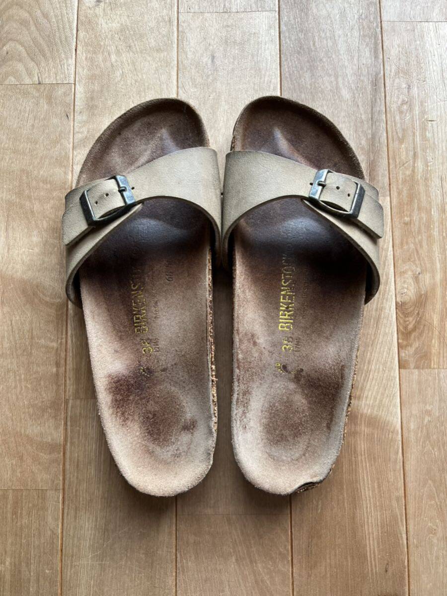 BIRKENSTOCK ビルケンシュトックMadrid マドリッド サイズ38(24.5cm) サンドベージュ