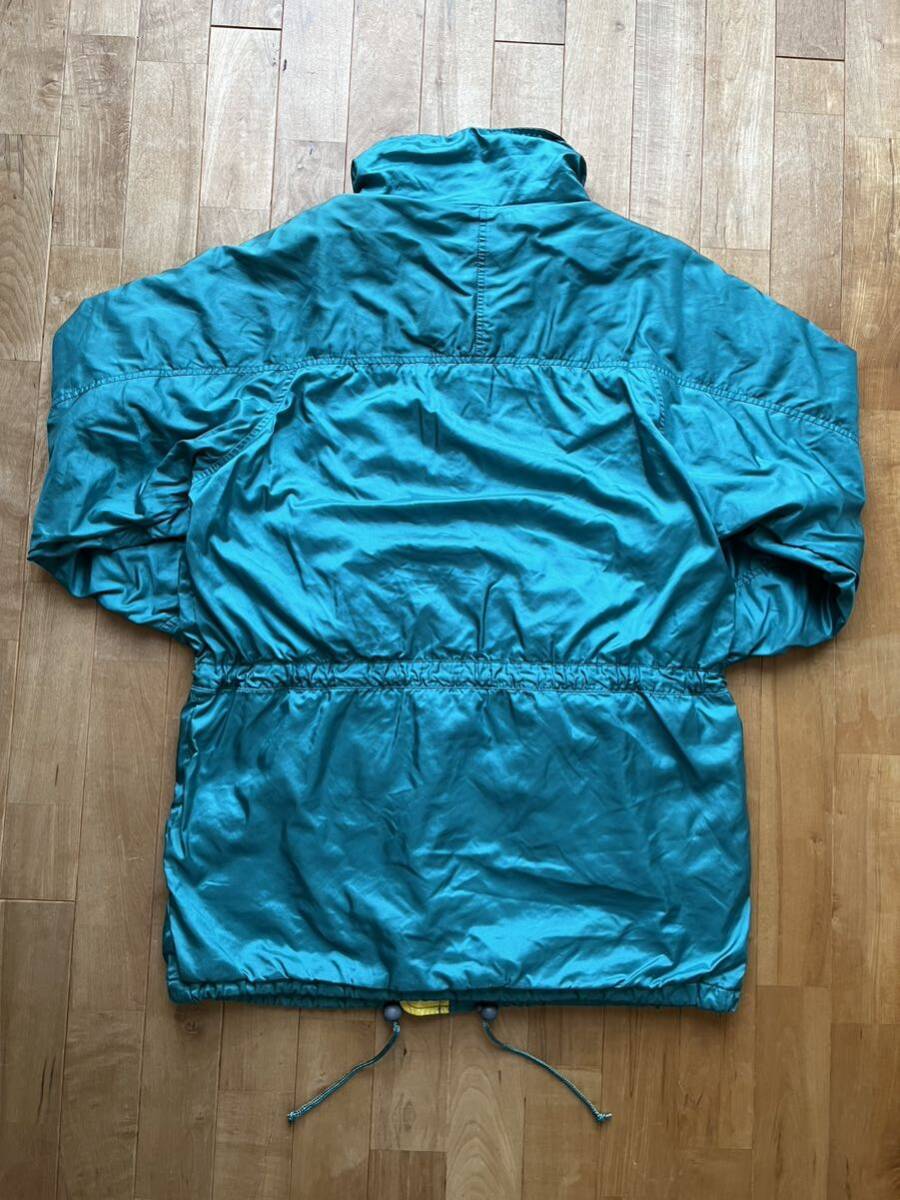 80年代 Eddie Bauer エディーバウアーGORE-TEX ゴアテックス マウンテンジャケットコート サイズM 黒タグ ヴィンテージ エメラルドグリーン