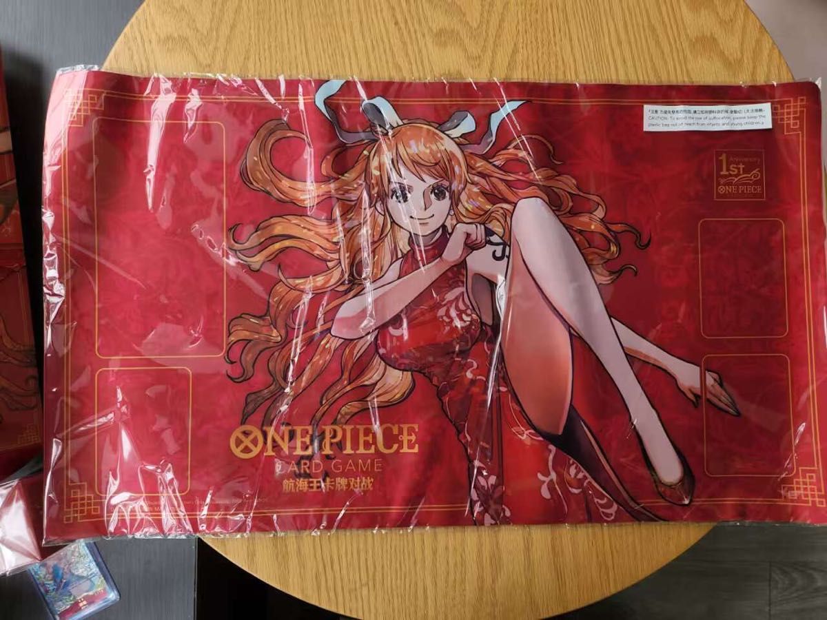 ワンピースカード 1st ANNIVERSARY 中国 ナミ プレイマット ワンピースカード 1st ANNIVERSARY 中国 ナミ プレイマット