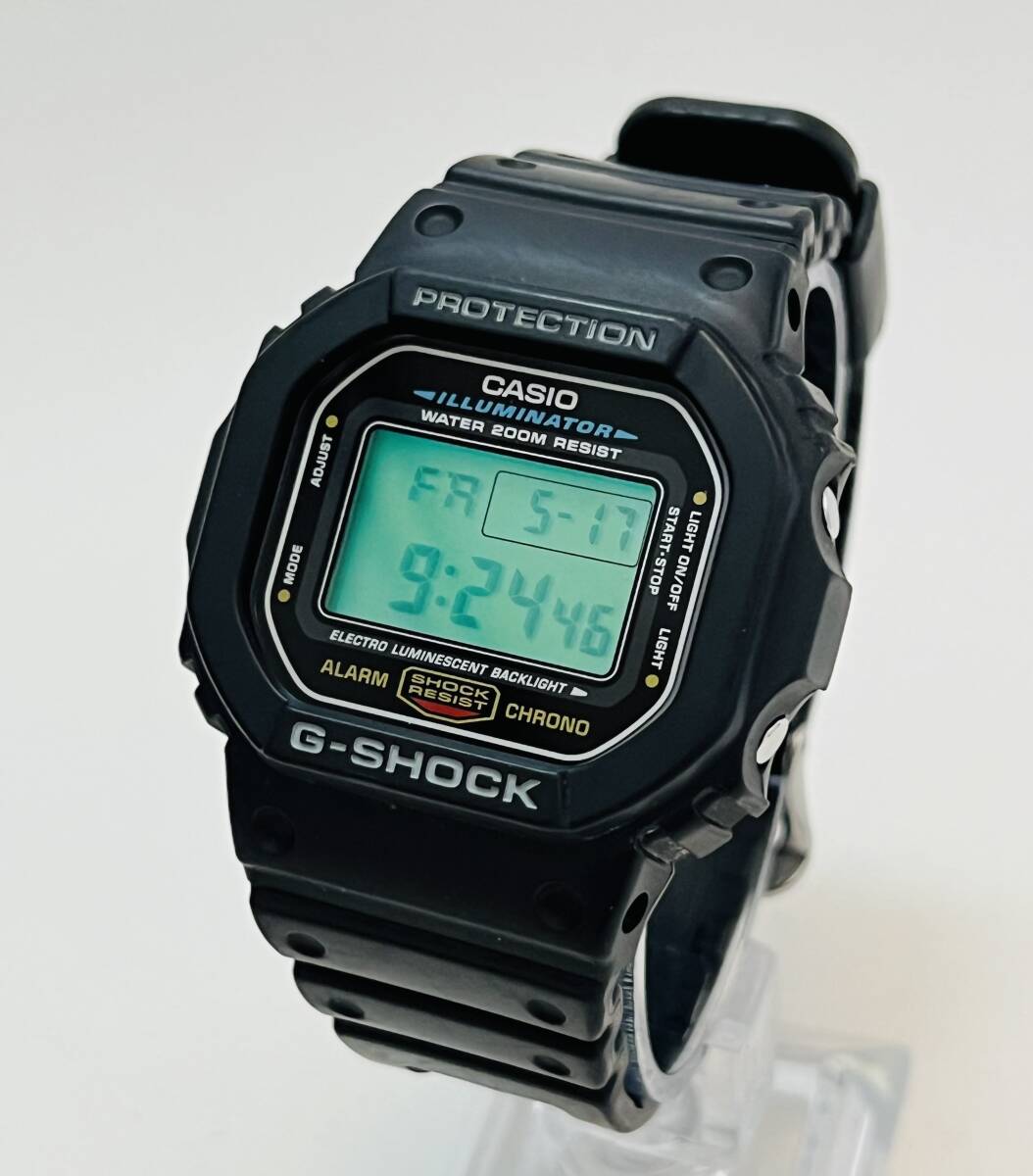 動作　CASIO カシオ G-SHOCK DW-5600E クオーツ 腕時計 ジーショック　人気　定番_画像2