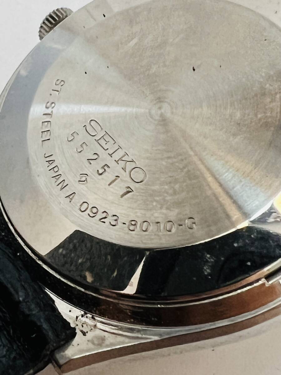 動作未確認　SEIKO セイコー QZ 0923-8010-G メンズ　腕時計 ウォッチ クォーツ quartz デイデイト_画像5
