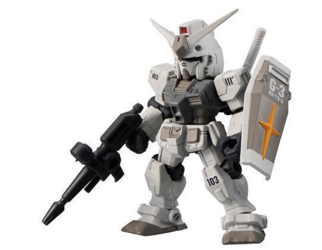 【新品】モビルスーツアンサンブル1.5 ①G3ガンダム②Gファイター(G3) ③武器セット（ガンダム部分）  MOBILE SUIT ENSEMBLE1.5の画像2