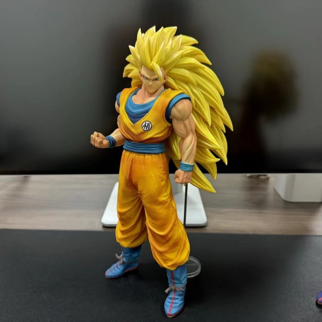 * Dragon Ball Monkey King * 30cm PVC фигурка * желтый цвет 