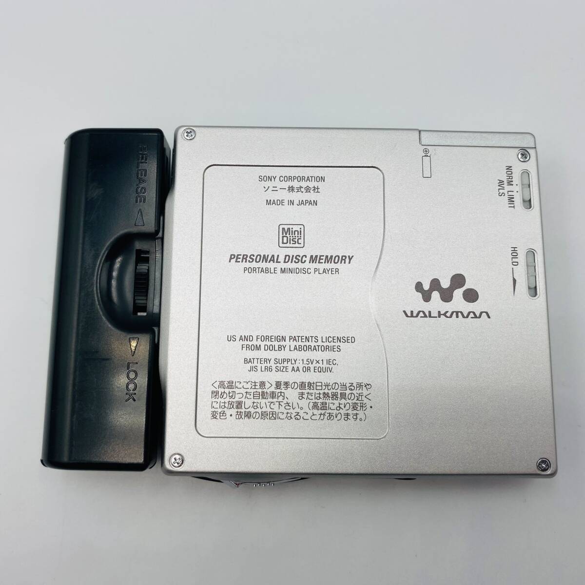 !A80363:SONY MZ-E700 портативный MD плеер серебряный WALKMAN Sony Walkman рабочий товар б/у 