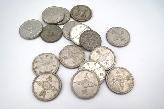 □H79076:日本古銭まとめ売り　十銭　一銭　など　日本　大正_画像7
