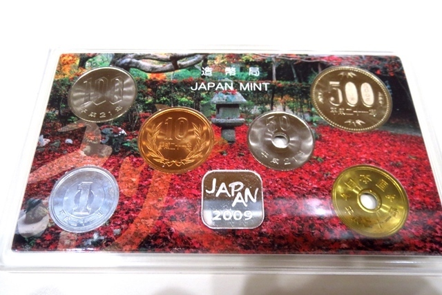 ■H80302:2009年 Japan CoinSet 平成21年 ジャパンコインセット ミントセット 造幣局 額面666円_画像1