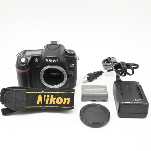 【新品級の極上美品/動作◎】　Nikon デジタル一眼レフカメラ D80 ボディ　ニコン_画像1