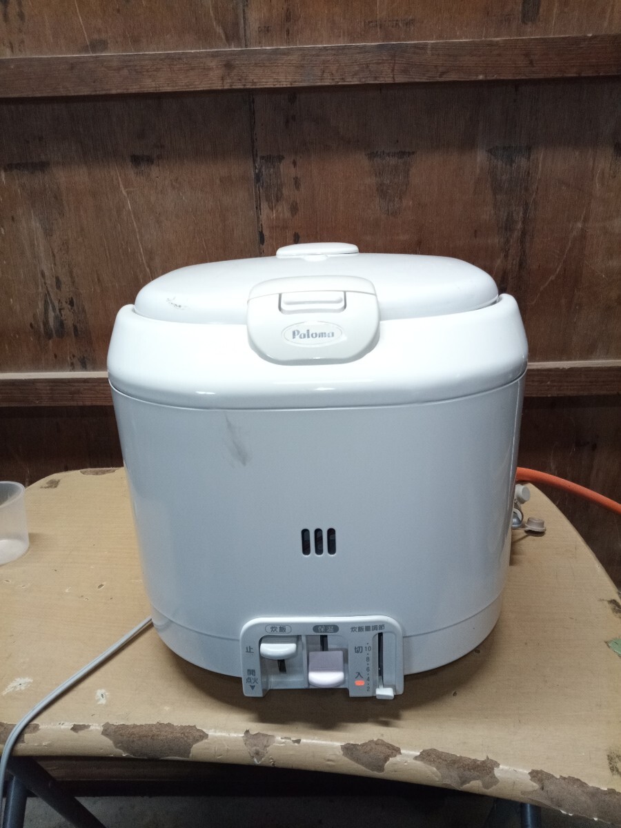 paromaLP газовый Paloma рисоварка для бизнеса газ рисоварка PR-200J-1 анимация есть текущее состояние товар 1... оригинальная коробка есть теплоизоляция функция есть подтверждение рабочего состояния 