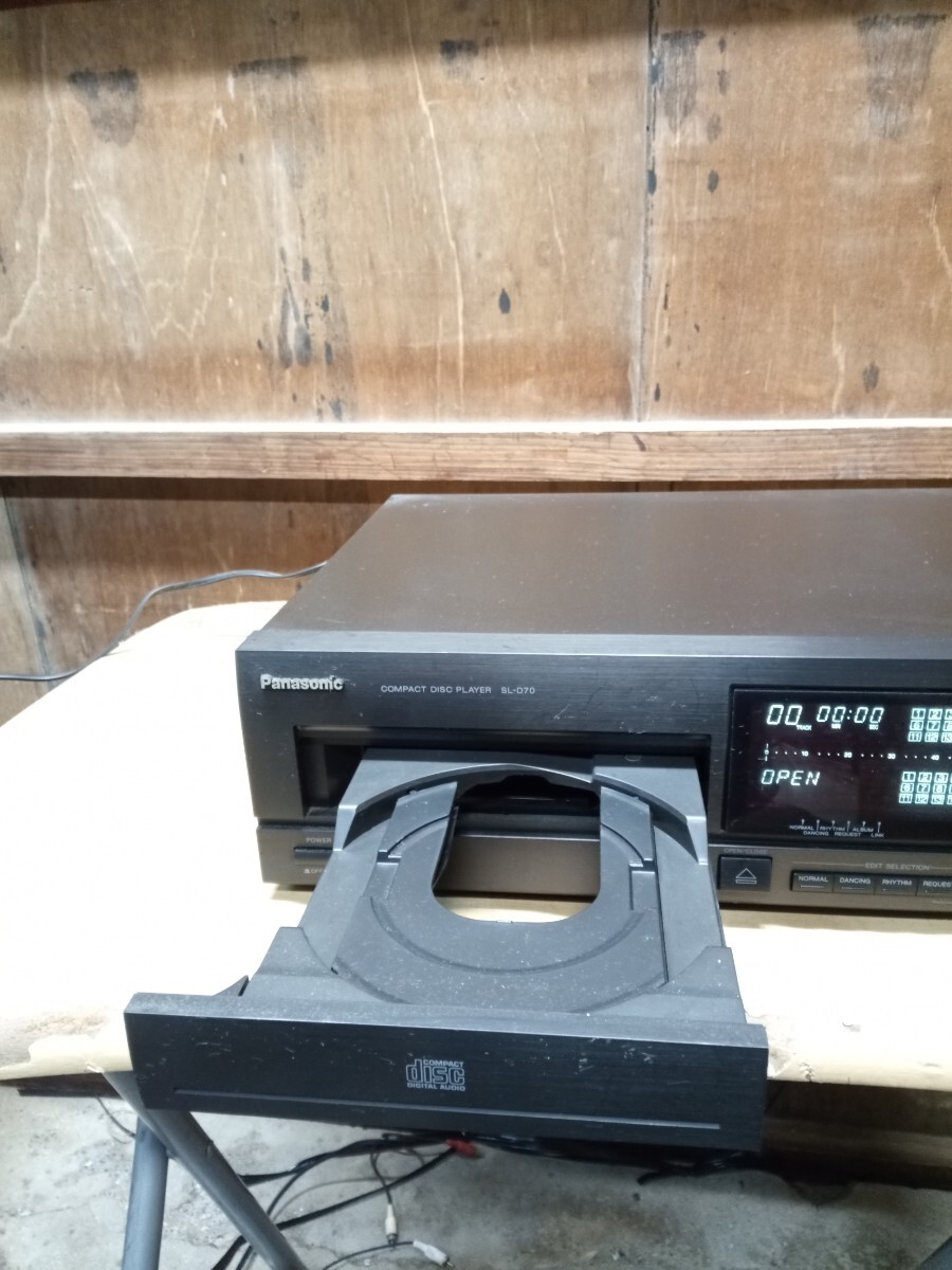 パナソニック　Panasonic　SL-D70 CDデッキ　CDプレーヤー_画像3