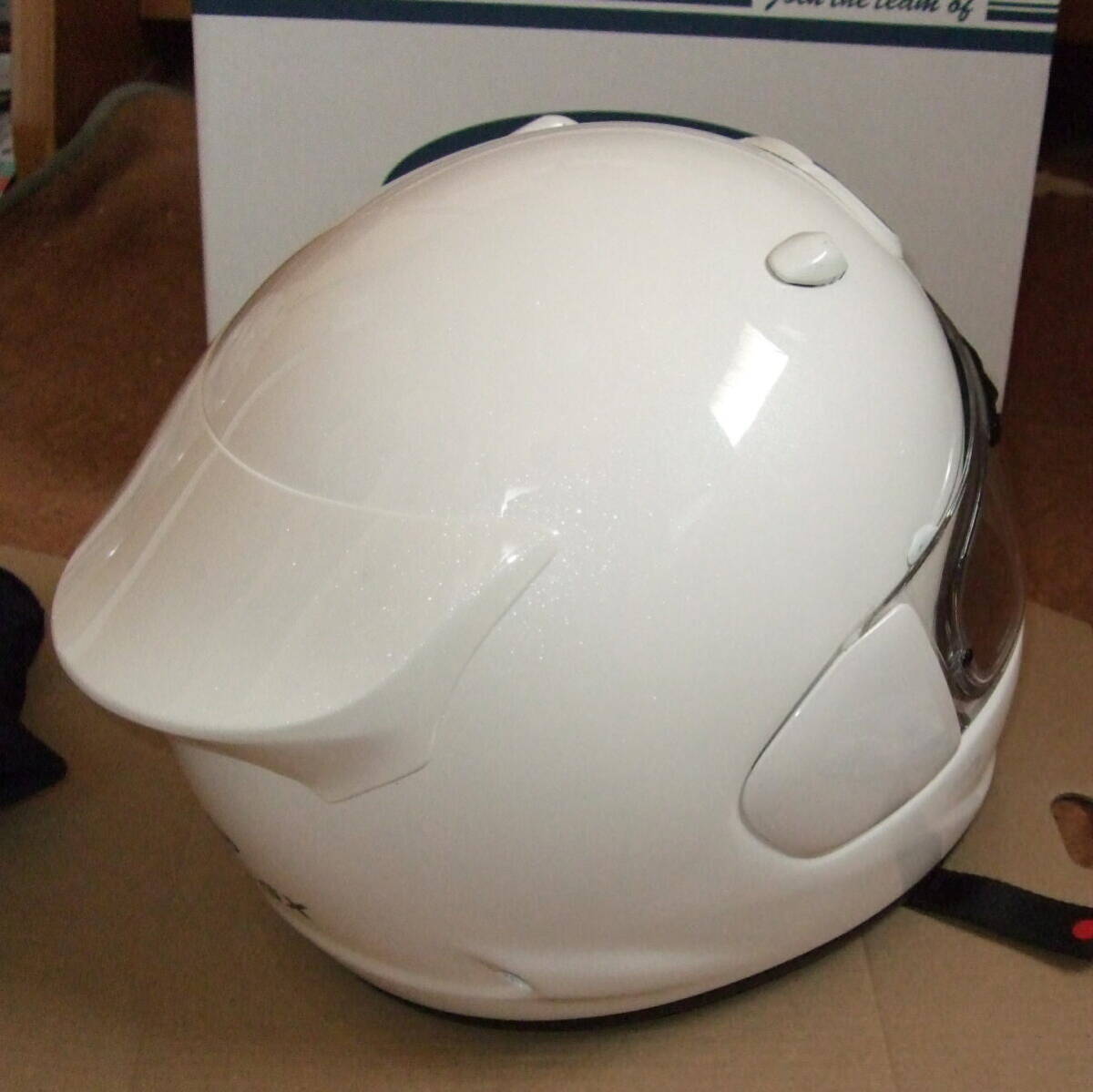  ARAI Astro GX L(59-60) стакан белый * контактный замок сиденье заслонка с чехлом * full-face шлем * arai ASTRO-GX белый 