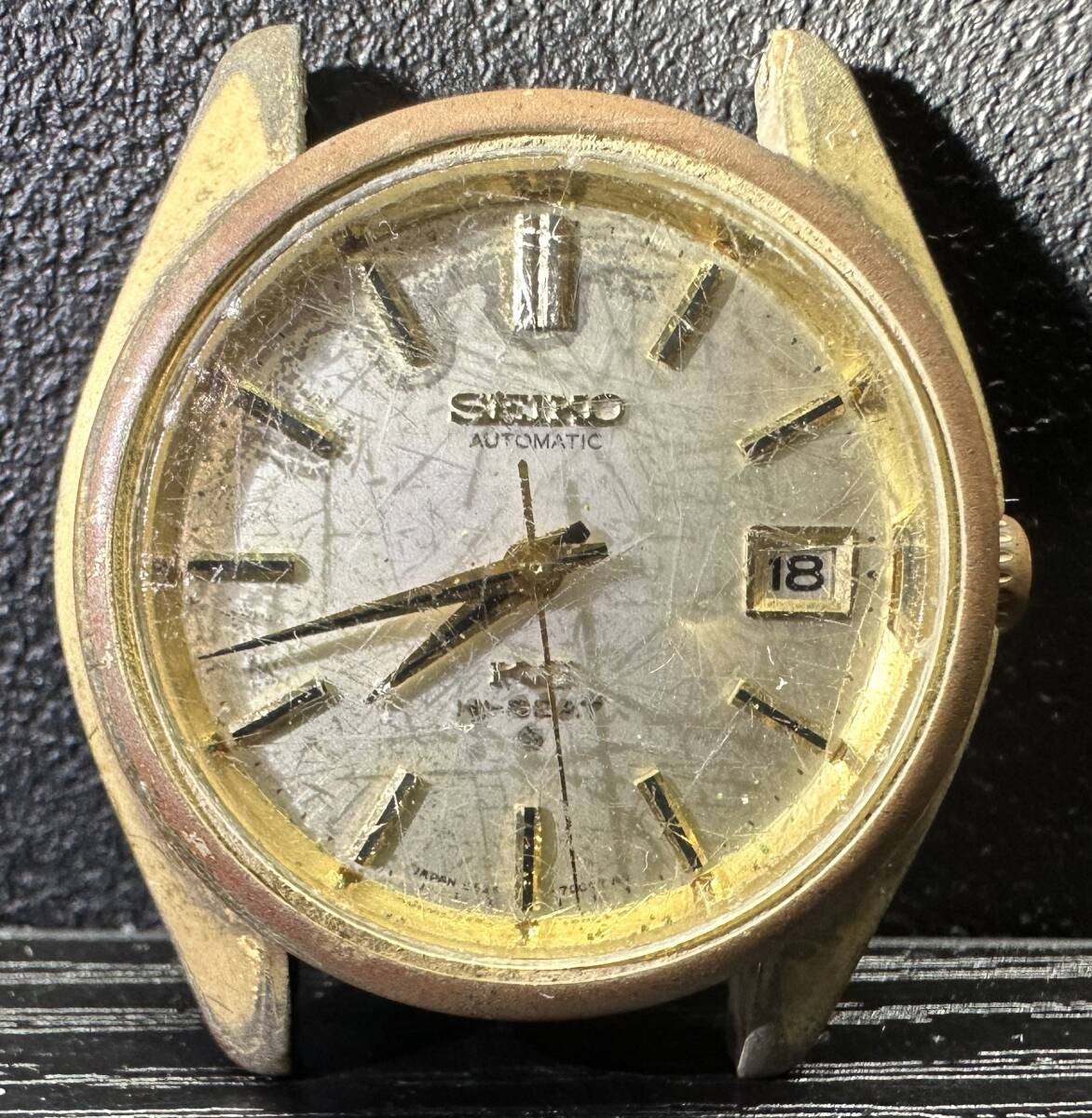 腕時計 SEIKO AUTOMATIC 5625-7000 KS HI-BEAT WATER PROOF セイコー 45.58g メンズ 稼働品 9D212WA_画像1