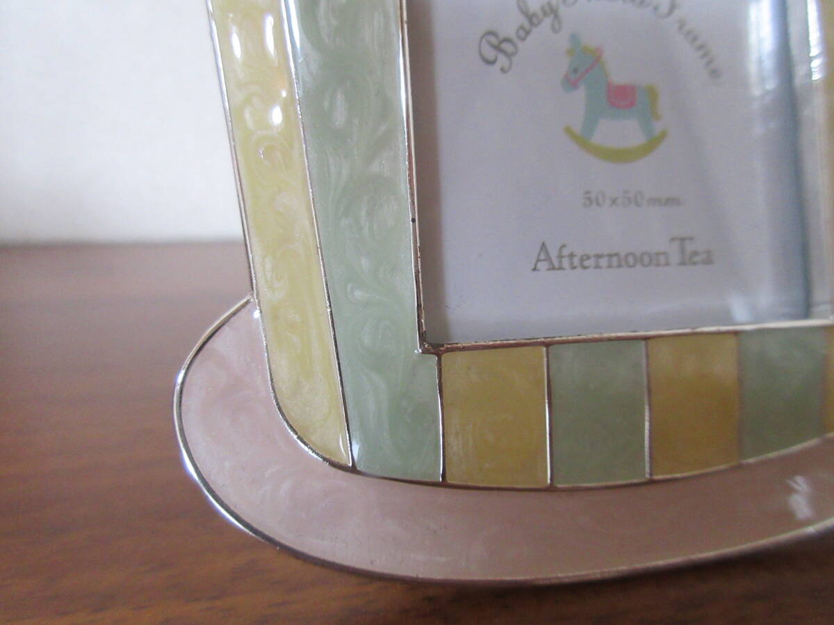 Afternoon Tea アフタヌーンティー★Baby Photo Frame ベビーフォトフレーム★50×50mm★新品未使用_画像4