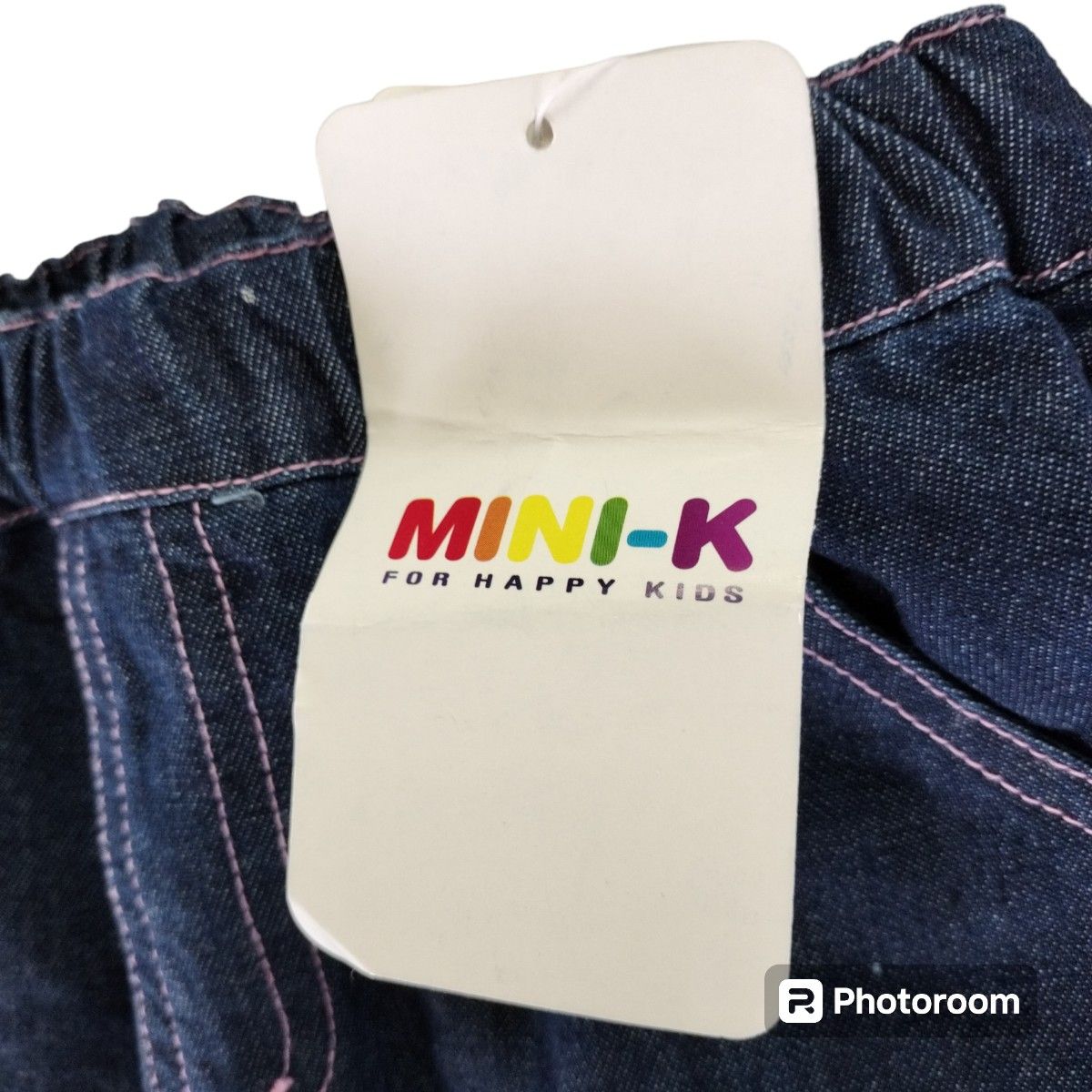 新品未使用保管品　MINI-K  ミニケー　デニム　スカート　120
