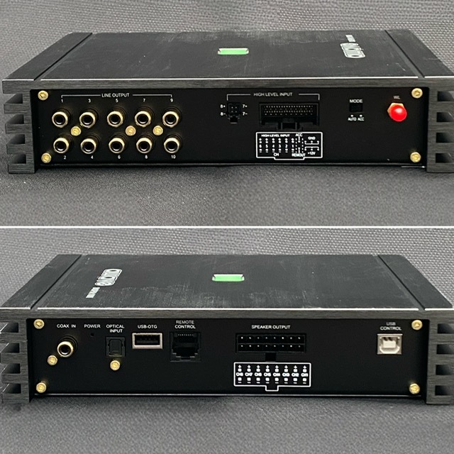 【保証付】【国内正規品】awave DSPA10Ⅱ 8chクラスABアンプ内蔵10ch DSP (デジタルシグナルプロセッサ)_画像3